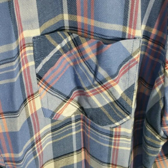 Catherine  purple pink plaid button down shirt - Picture 4 of 7